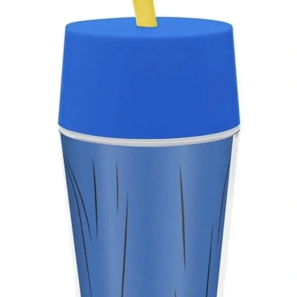 ZAK! Batman Insulated Tumblers With Straw reusable hard plastic‎ kids cup.